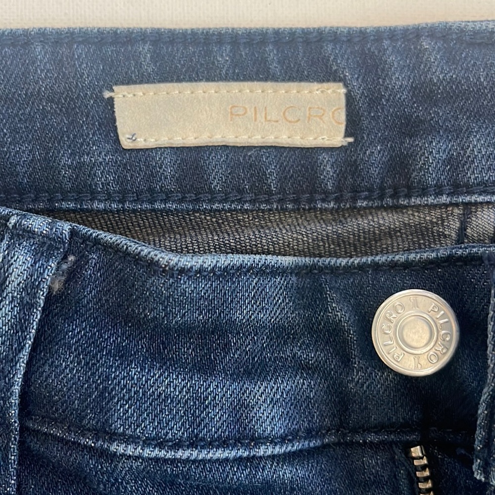 PILCRO Flare Dark Denim Jeans from Anthropologie